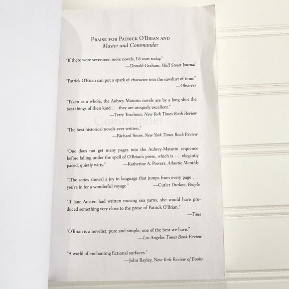 4 books for $15 Master & Commander by Patrick O’Brian paperback - Picture 7 of 8